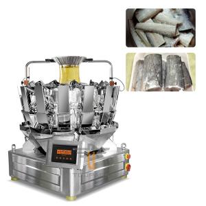 China Waterproof Automatic Multihead Weigher Weight 1kg Seafood Frozen Fish Packing Machine wholesale