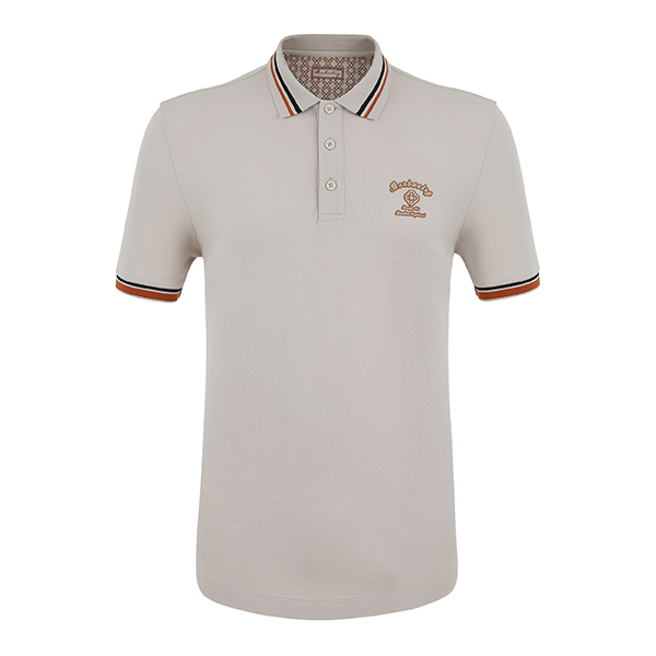 Men's Blank Polo Shirt in Heavyweight Cotton with Customized Colors and Printing