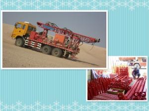 China Truck mounted drilling rig in desert oil exploration wholesale