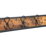 Industrial Hallway Coat Rack Furniture, Coat Stand with Shoe Bench, Coat Stand,