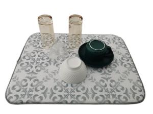 China Microfiber Kitchen Mat Counter Drying Mat All Polyester wholesale