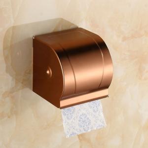 China Vintage Bronze Toilet Paper Tissue Dispenser Toilet Roll Storage Box wholesale