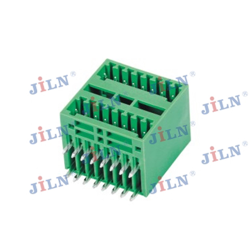 Green Color 3.50mm or 3.81mm Pitch Pluggable Terminal Blocks Pcb Application