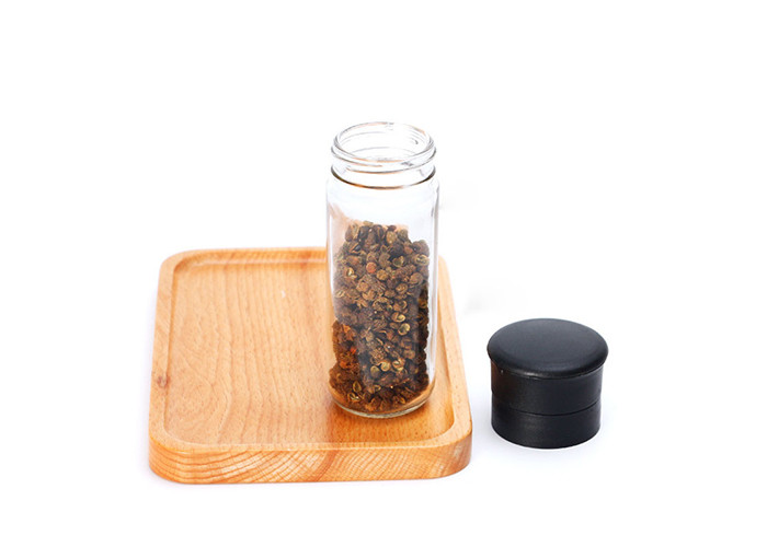 Chili Shaker Kitchen 90ml Empty Glass Jars With Shaker Lid