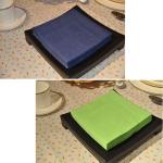 Christmas 50 Count 2Ply Green Color Paper Napkin Premium