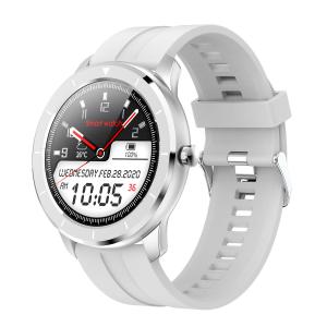 China White 640x480 150mAh Round OLED Smart Watch Fitness Tracker wholesale