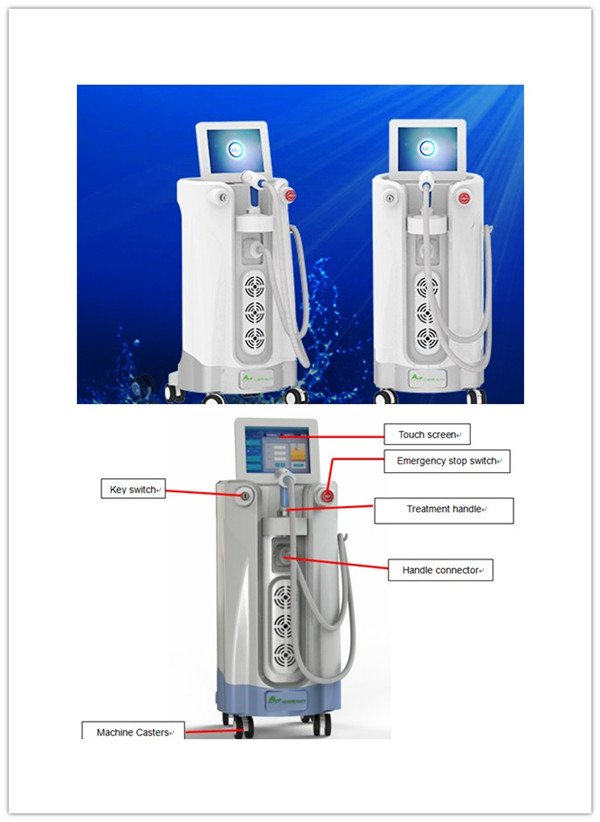 Supersonic High Intensity Focused Ultrasound beauty slim machine with bigger filter