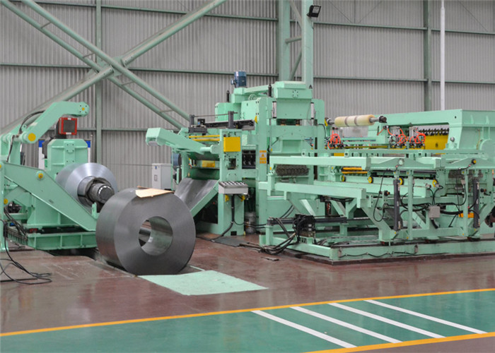 0-60m/Min Rotary Shear Cut To Length Line Double Support Uncoiler Hydraulic Pressing