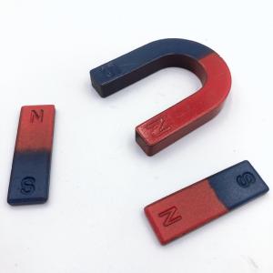 China Ferrite Bar Shape U Shape Teaching Magnet Paint Spraying wholesale