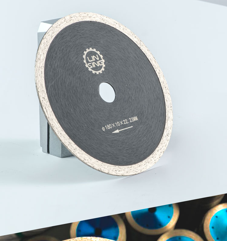 No Chapping 10 inch Lapidary Diamond Saw Blade 4-9in Blade Diameter Wet Tile Saws Cutting
