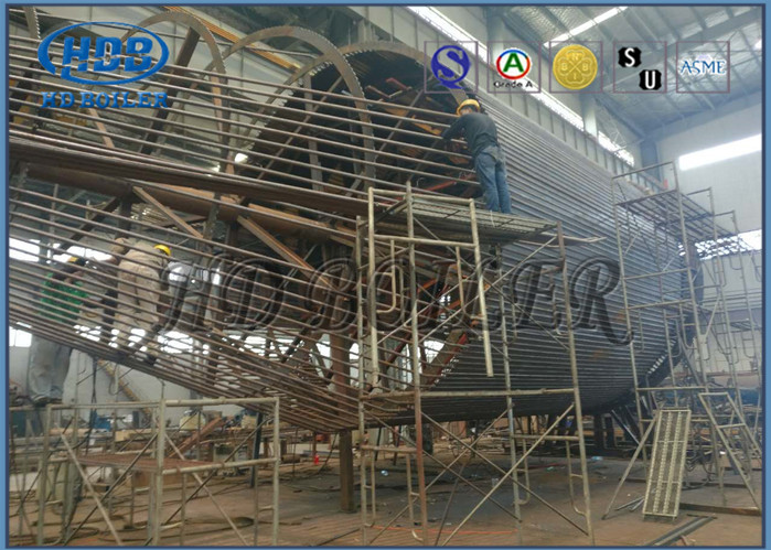 Seperately Transportation Seven Sections Cyclone Separators Dust Collection Circulating Fluidized Bed