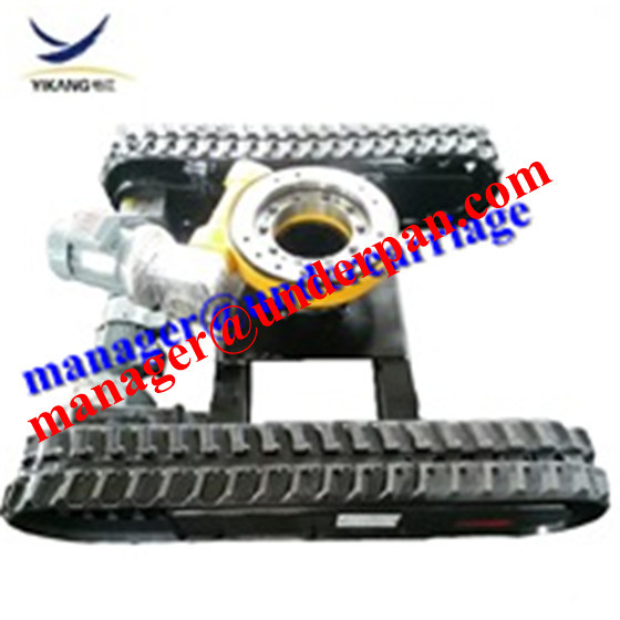 Custom hydraulic crawler ruber track undercarriage system manufacturer with