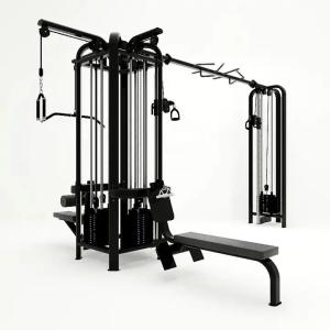 China Commercial Gym Equipment Adjustable Pulley 5 Station Multi Gym Strength Training Cable Machine Gym wholesale