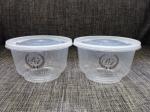 Pp Plastic Microwave Take Away Containers , Disposable Dessert Cups Restaurants