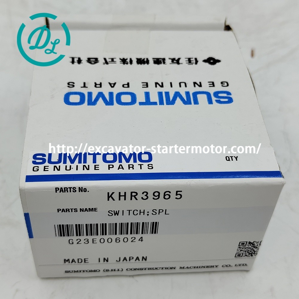 Excavator Spare Parts 24V KHR3965 Toggle Switch Sumitomo
