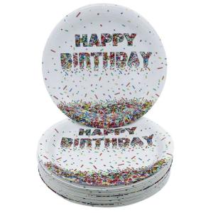 China Afternoon Tea Catering Theme Party Birthday Xmas Compostable Paper Plates wholesale