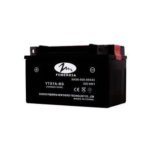 China Factory Price YTX7A Lead Acid Dry Battery 12V7ah lightest motorcycle battery wholesale