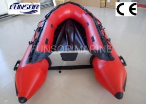 China 4 Person Aluminum Floor Inflatable Boat Inflatable Fishing Dinghy wholesale
