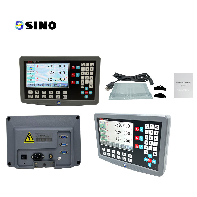 SINO SDS2-3VA DRO 3 Axis Digital Readout System Measuring Machine For Mill Lathe CNC