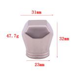Customized Zamac Irregular Perfume Bottle Lids