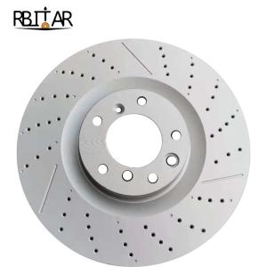 China Benz X166 Front Brake Disc A1664210512 1664210512 1644210712 wholesale