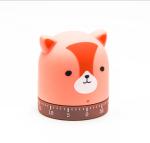 Countdown Cute Kitchen Timer , 72g Animal Kitchen Timer 7*7*8cm