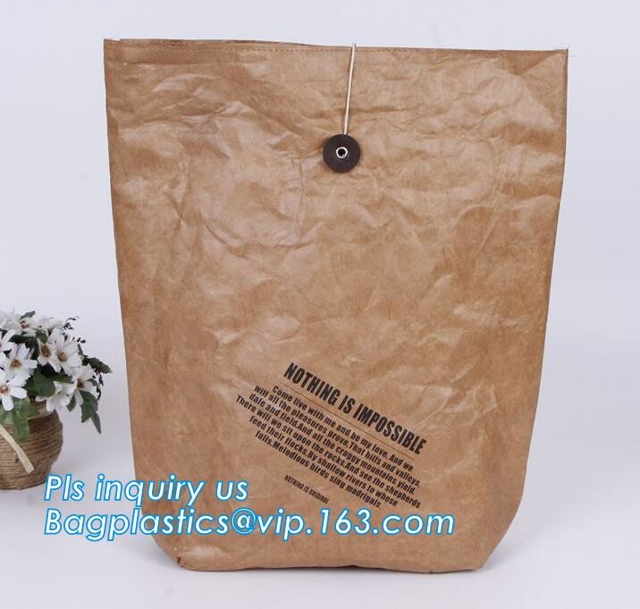 Dupont Tyvek PU coated shopping bag PU coated Tyvek bag PU coated tyvek eco bag,Tote Bag Cotton With Logo Printing Tyvek
