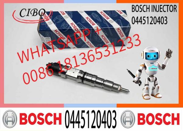 High Quality Diesel Engine Fuel Common Rail Injector 0445120399 0445120400