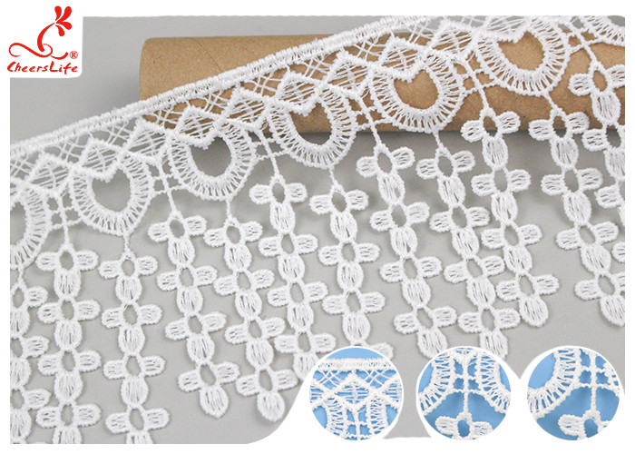 Fashion Water Soluble Guipure Cotton Lace Pollution - Free Breathable