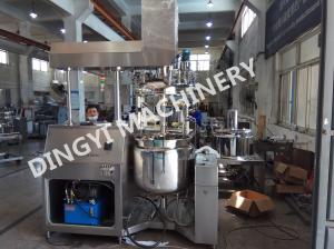 China Pharmaceutical Cream Vacuum Emulsifying Machine High Shear Mixer Hydraulic Lifting wholesale