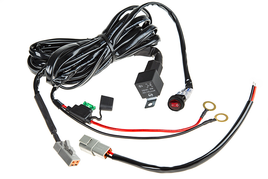 Custom Electric Wire Harness for Dual Electric Cooling Fan Length Customer Request