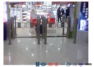 China Low Noise Electric Swing Gates Stainless Steel Entrance For Motorcar Control wholesale