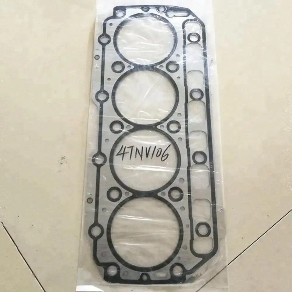 Yanmar 4D106 4TNV106 S4D106 Engine Parts Stainless Steel Cylinder Head Gasket Repair Kit Overhauling Set Overhaul Repair