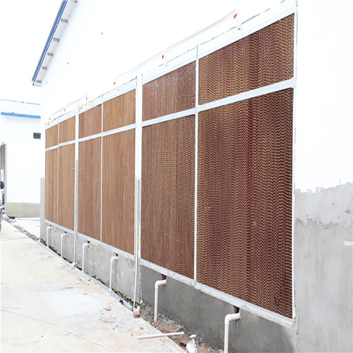 Waterproof Poultry Farm Management System , No Micro Hole Air Cooler Side Pads