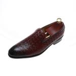 Casual Textured Men'S Business Leather Shoes Deodorization Hard Wearing