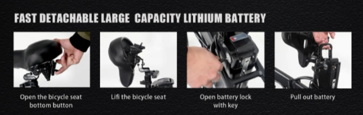 48V 17Ah 7 Speed Electric Fat Tire Bike 750W 26 Inch Electric Mountain Bike For Adults