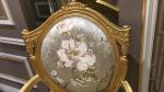 Antique Accent Wooden Armchair Royalty Living Room Leisure Arm Chair