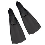 Flexible TPR PP Adjustable Snorkel Fins Closed Full Foot Pocket Diving