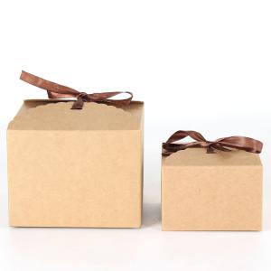 China Recyclable Cardboard Kraft Paper Gable Boxes 5kg Loading wholesale
