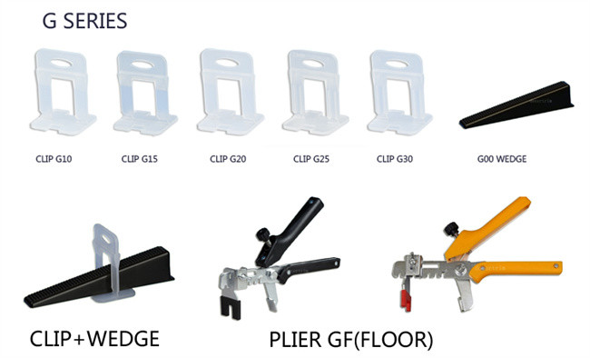 Wall Tile Leveling System Clips Transparent 2mm 2.5mm 3mm Thickness