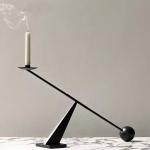 Modern Minimalist Black Creative Personalized Geometric Lines Restaurant