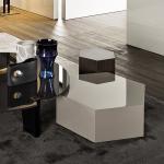 Hexagon 0.8m Marble Top Coffee Table Modern 0.6m Living Room