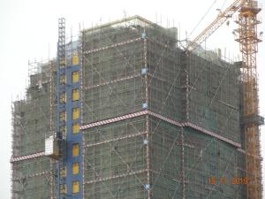 China Construction Rack And Pinion 46M / Min Passenger And Material Hoist wholesale
