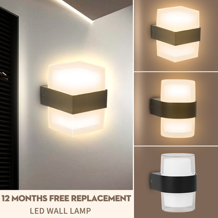 8W LED Indoor Wall Light with Modern Design and 3000K/4000K/6500K Color Temperature