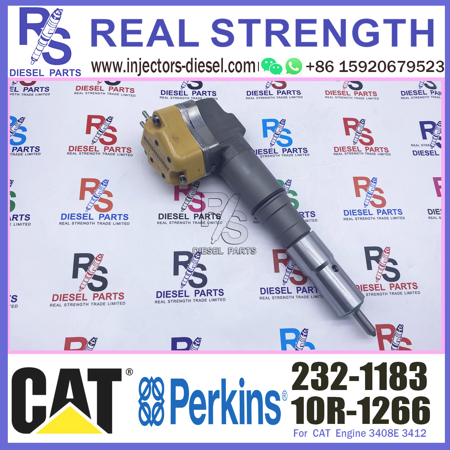 232-1171 Common Rail Diesel Fuel Injector 232-1183 10R-1267 Cat Engine Rebuild Kits