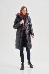 FODARLLOY Warm hooded cotton-padded clothes women slim long down winter jackets