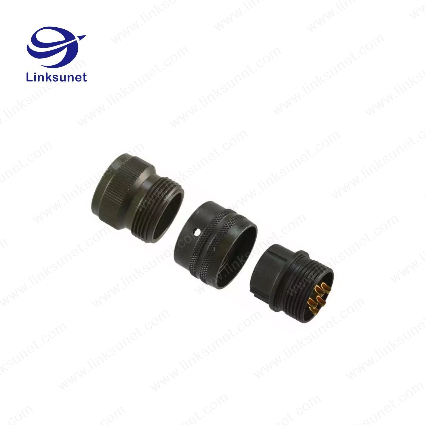 Female PT08E - 20 - 26P Industrial Amphenol Cables 19P 90 Degrees Lead Free