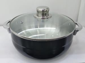 China Aluminium Caldero Pot, Cookware, Cooking Pot, Casserole (Glass Cover available) wholesale
