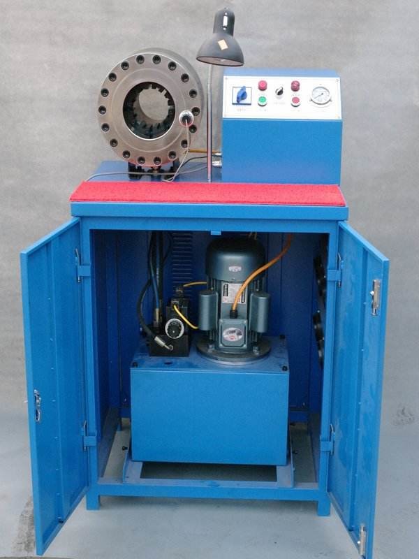 6 - 51mm Industrial Rubber Hose Crimping Machine With 20 - 40pcs/Min High Speed