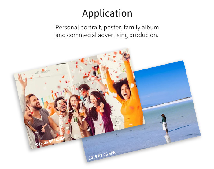 Customizable Satin Finish 260gsm Silky Woven Photo Paper for Inkjet Printers